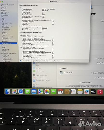 Apple macbook pro 14 m1 16gb 512gb