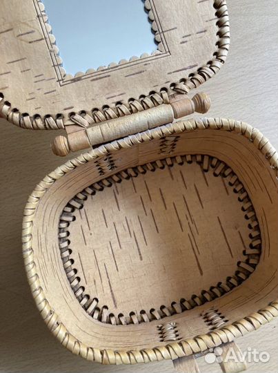 Шкатулка из бересты