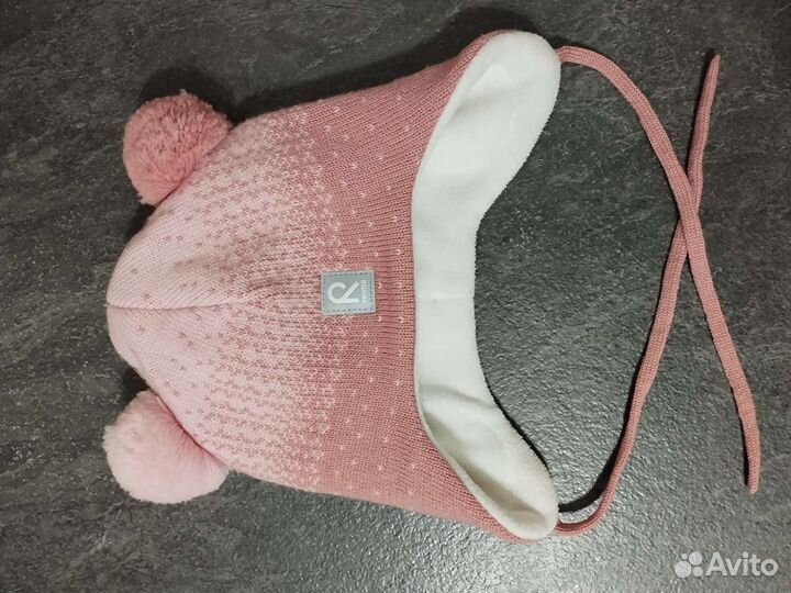 Комплект шапка и снуд(зима)