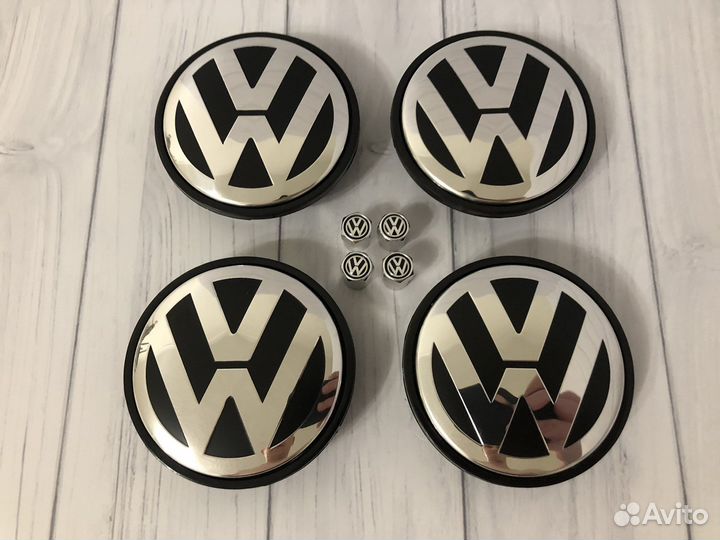 Колпачки Заглушки на диски оригинал Фольксваген