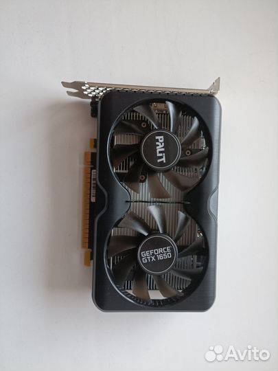 Видеокарта gtx1650 4gb palit