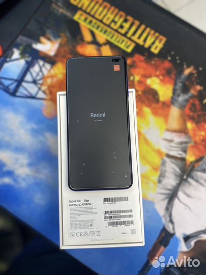 Телефо Redmi K30 6/128гб