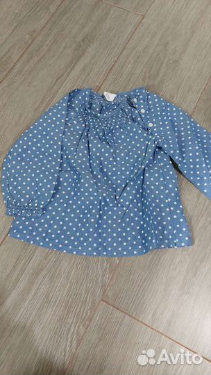 Одежда на девочку 6-12мес