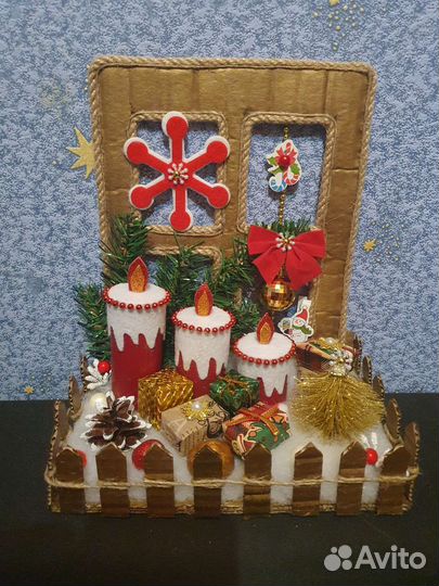 Поделка Новогоднее окошко