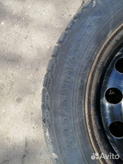 Колеса в сборе r16 зимние