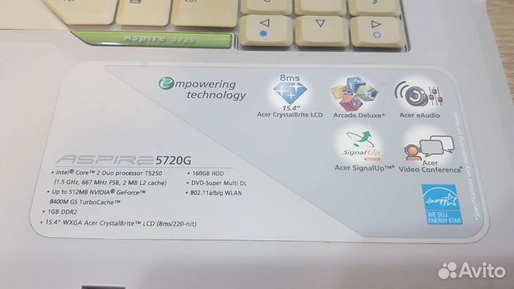 Ноутбук acer aspire