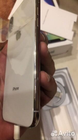 Телефон iPhone x белый новый