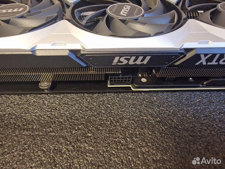 Видеокарта rtx4070ti MSI Ventus 3x OC
