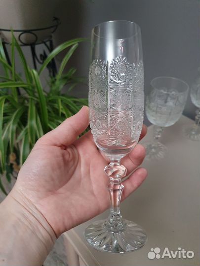 Хрустальные фужеры