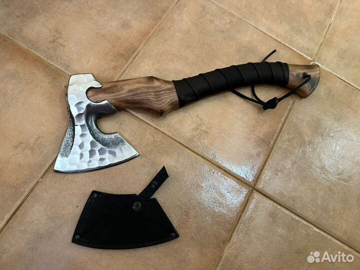 Топор ручной работы каменный век от кузнеца