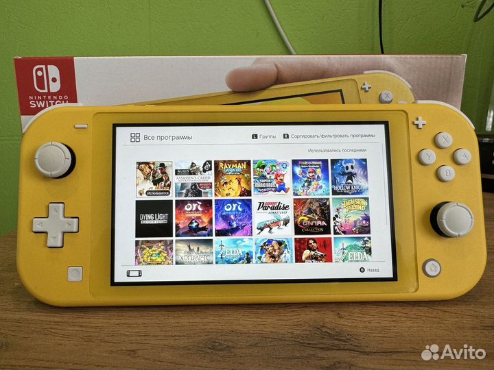 Nintendo switch lite прошитая чип
