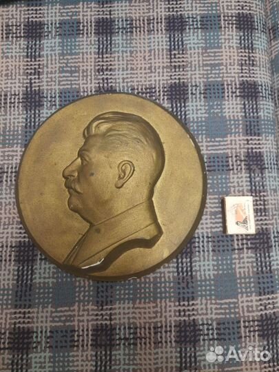 Настенный барельеф Сталин (30-50 гг). редкость