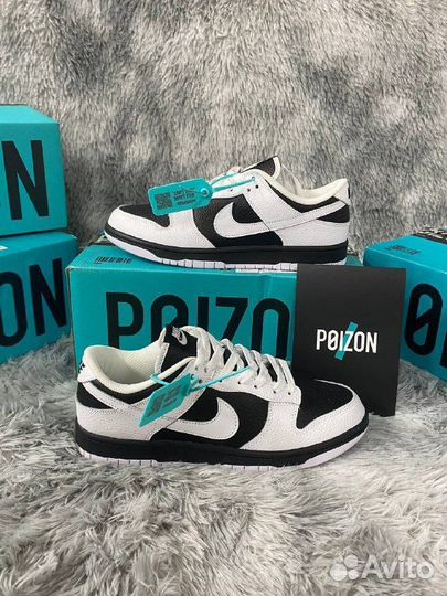 Nike Dunk Low Reverse Panda Оригинал Бело-черные