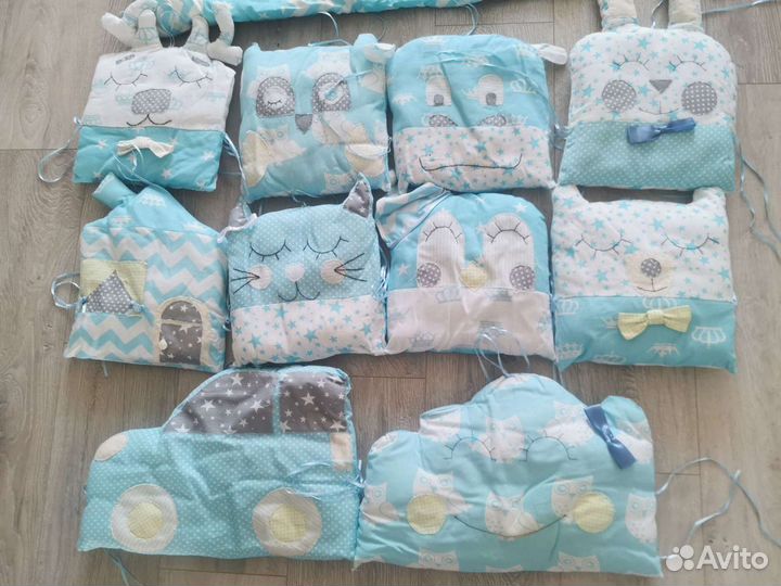 Бортики в кроватку