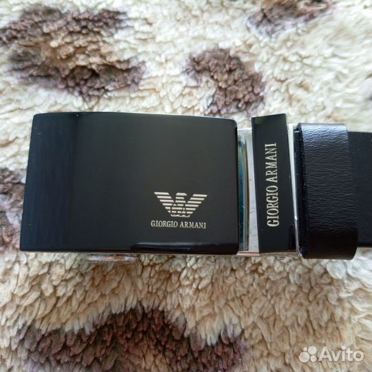 Мужской кожаный ремень