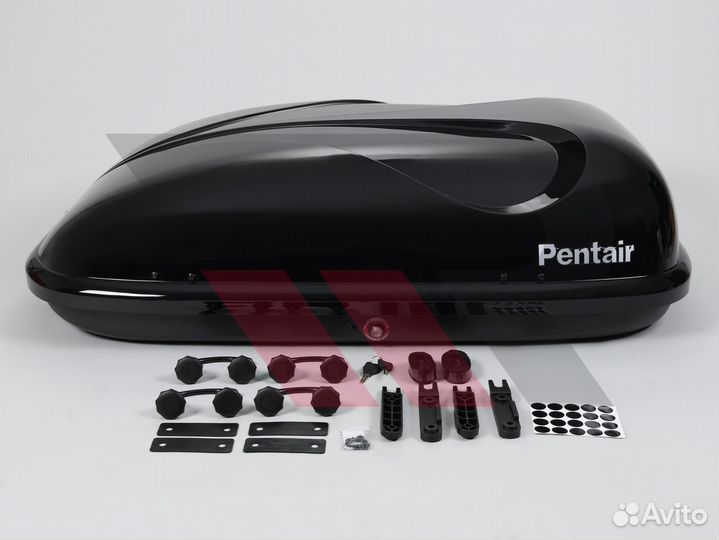 Бокс на крышу 320л PT-5702 Черный Pentair