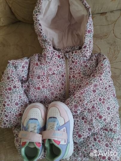 Куртка демисезонная для девочки 86 92