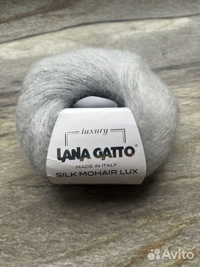Пряжа кид мохер на шелке