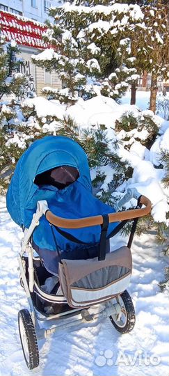 Чехол на коляску утепленный
