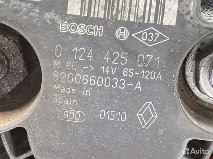 Генератор для Renault Modus 231008578R