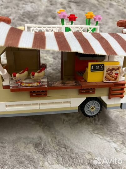 Lego машина hot dog