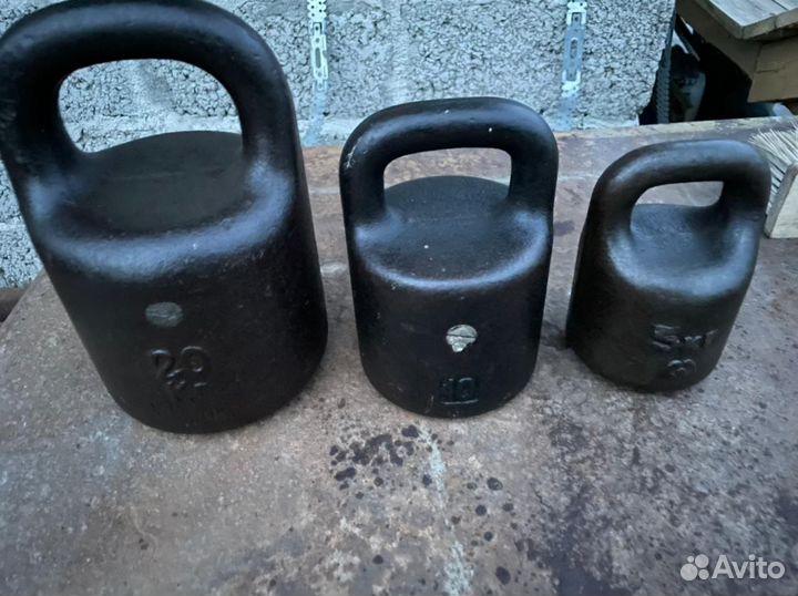 Гантели и гири СССР