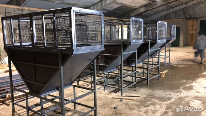 Клетка для кроликов по системе Михайлова