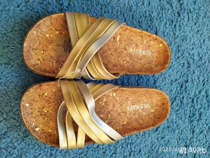 Новые детские шлёпанцы