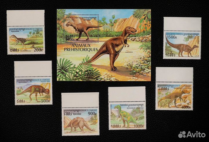 Марки не гашеные фауна 2