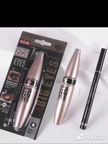 Набор 2в1 тушь+карандаш для глаз