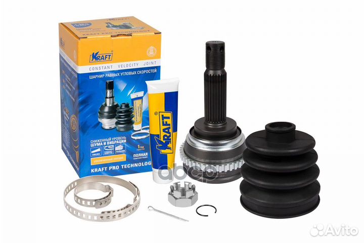 Шрус hyundai accent 00- 1.5 наруж. KT059218 Kraft