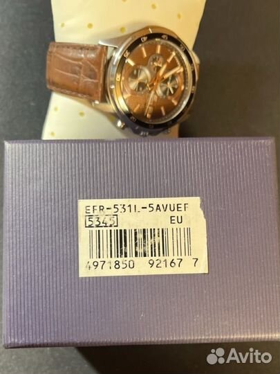 Наручные часы casio edifice