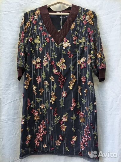 Платье вечернее 44 46 новое