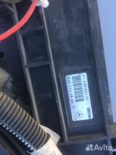 Вентилятор охлаждения Мерседес Вито 6385004800