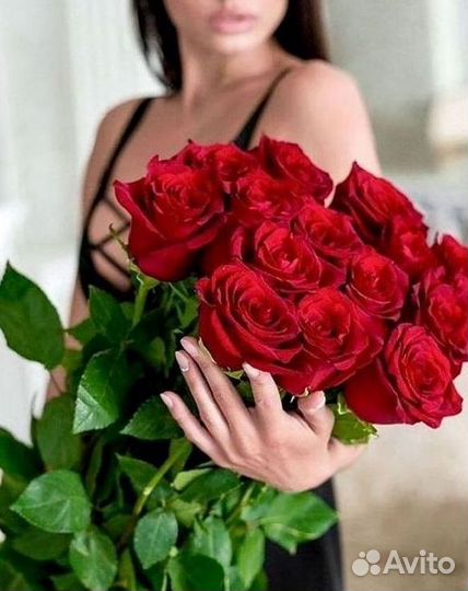 Высокие розы