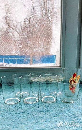 Стаканы времен СССР