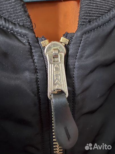 Куртка бомбер alpha industries