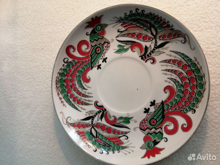 Блюдца фарфор СССР(Дулево 54г,лфз, вербилки, пз)