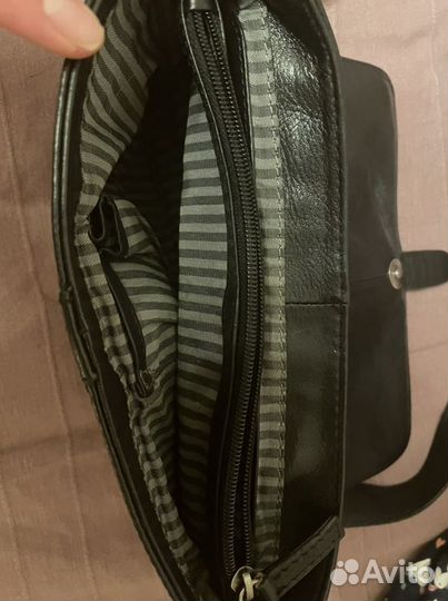 Сумка кожаная клатч