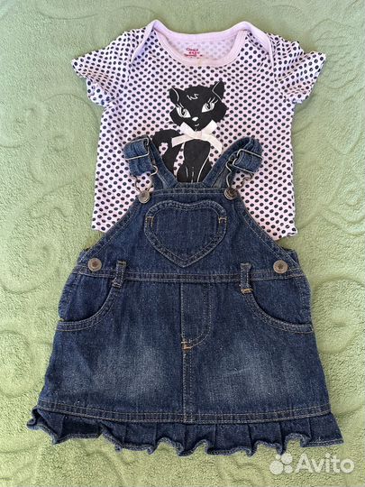 Веши пакетом на девочку до 6-7 месяцев