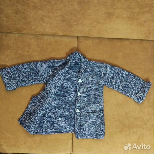 Жакет детский вязаный