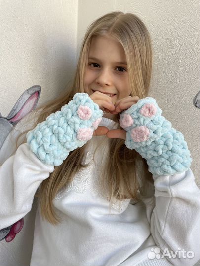 Митенки - лапки