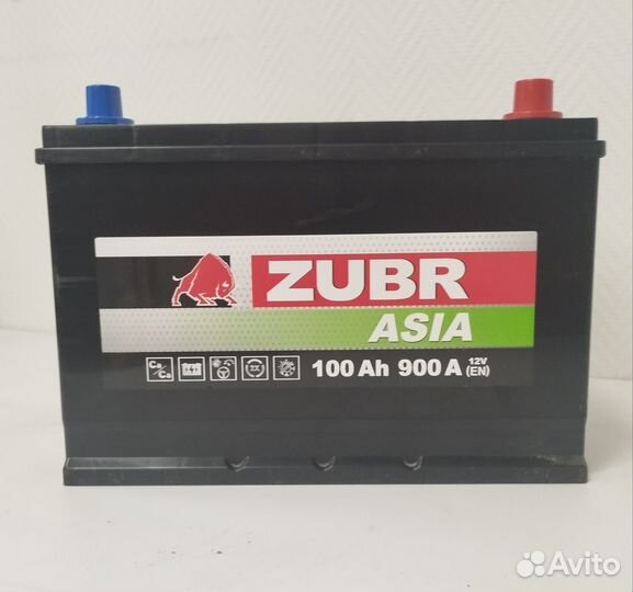 Zubr asia 100Ач 850А. Магазин. Гарантия