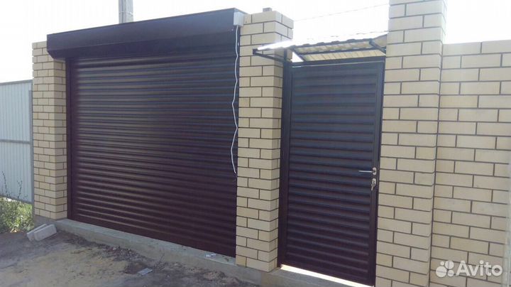 Гаражные (секционные, рулонные) ворота