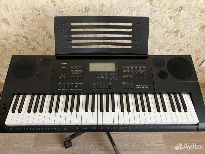 Синтезатор casio ctk 6200