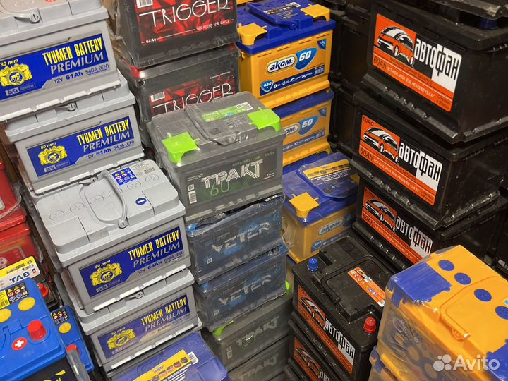 Аккумулятор автомобильный новый