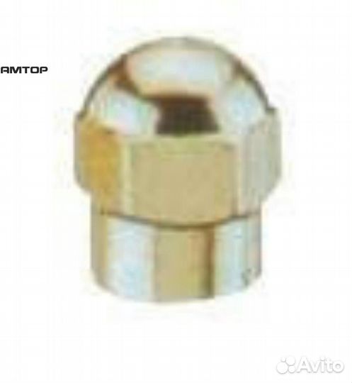 Сервис ключ 73412 Колпачок соска камеры (метал) Се