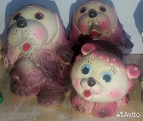 Игрушка резиновая времён СССР