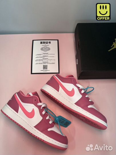 Nike jordan 1 LOW desert berry оригинал