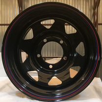 Диск R16x8 5x139.7 ET-25 CB110.1 черный